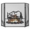 52 x 31 Inch Fireplace Screen