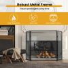 52 x 31 Inch Fireplace Screen